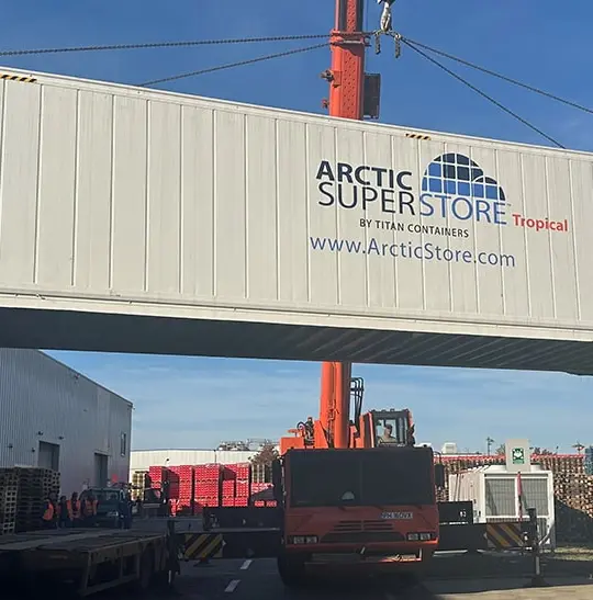 Arctic SuperStore Coca Cola Romania – Cold Storage Solutions