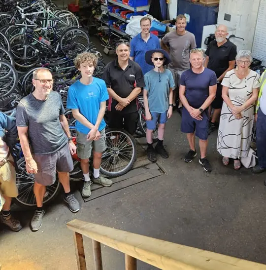 TITAN Containers donates a 40ft unit to Prodigal Bikes