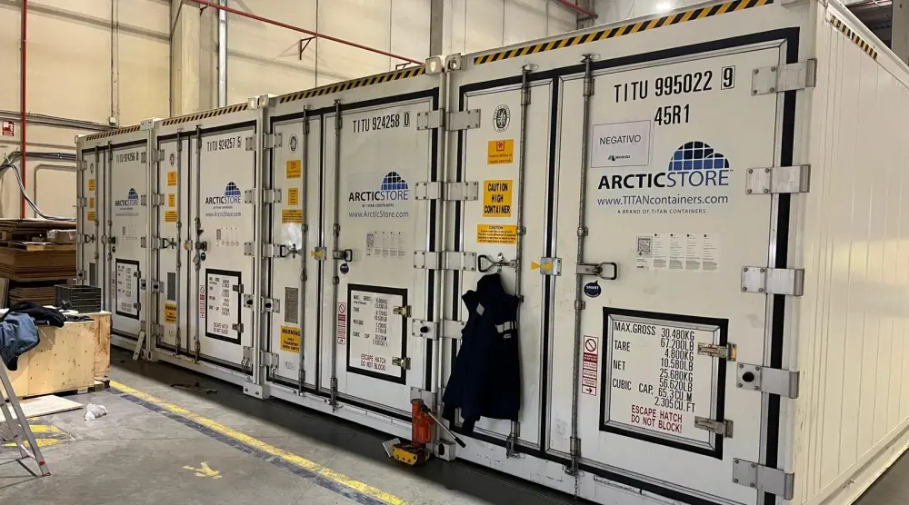 ArcticStore refrigerated containers for hire